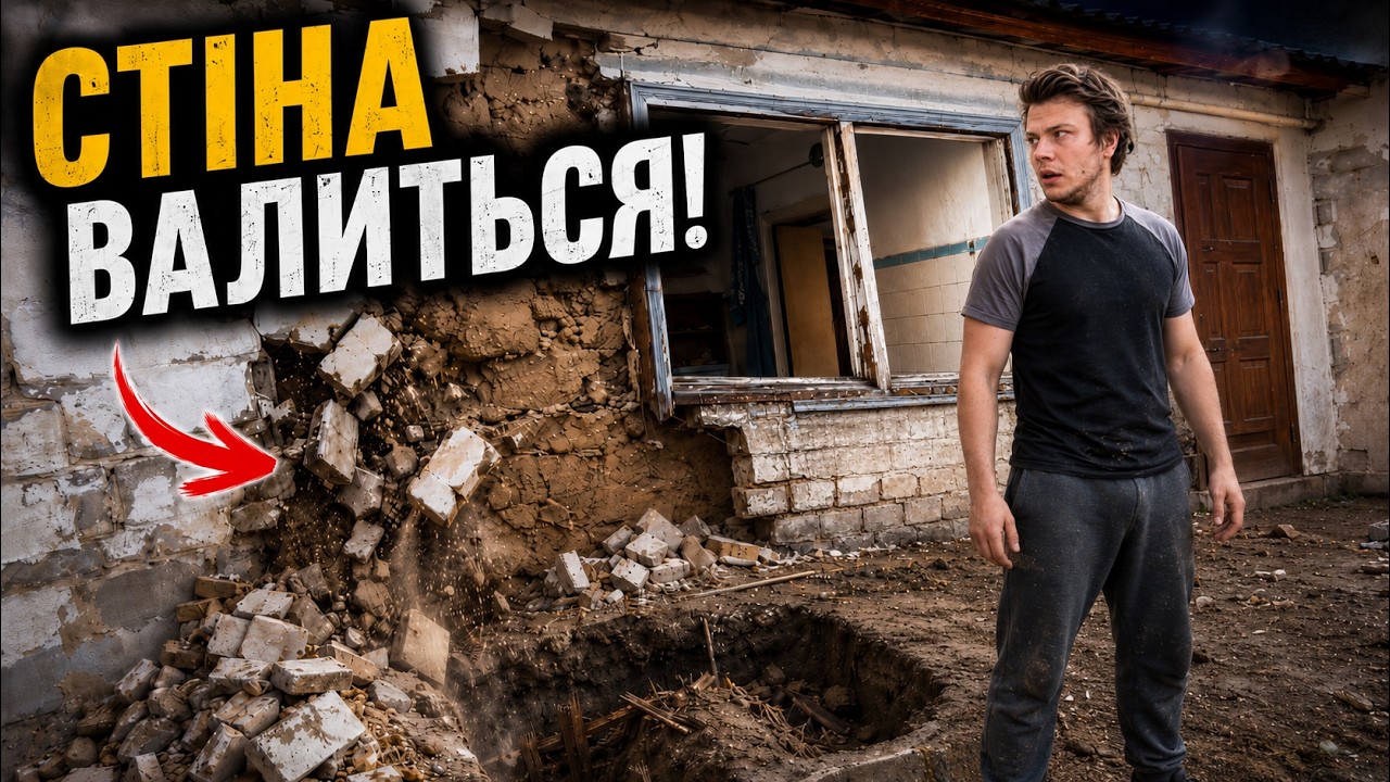 Реконструкція зупинилась, а стіна почала валитися. Що пішло не так?