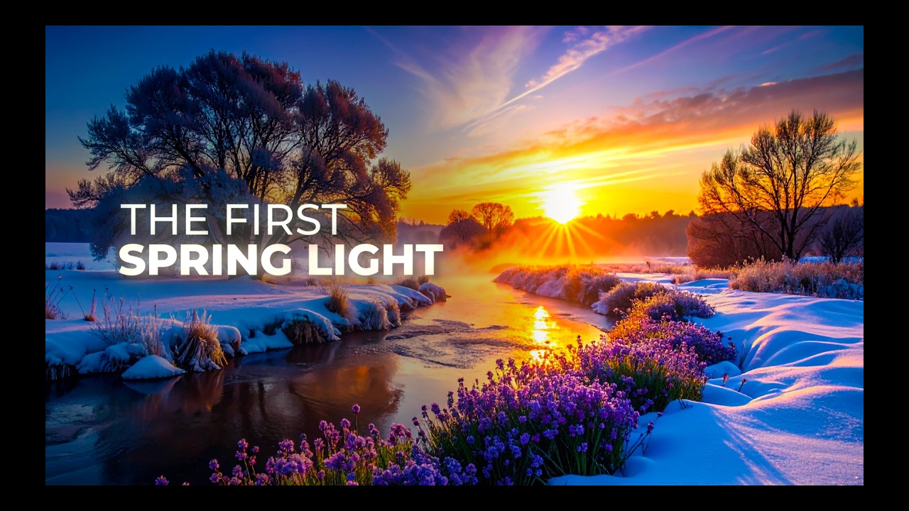 Relaxing Ambient Music | Calm Nature Atmosphere 🌅 First Spring Light
