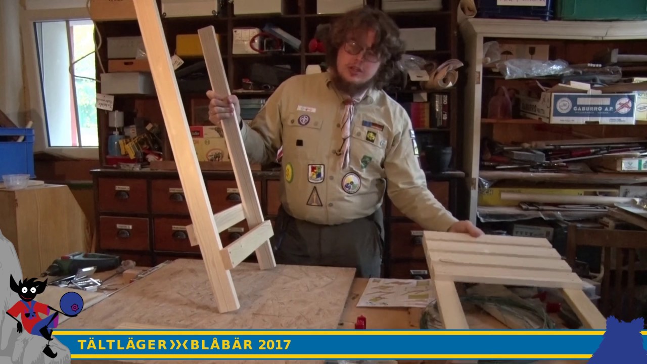Schwedenstühle | Tältläger Blåbär 2017