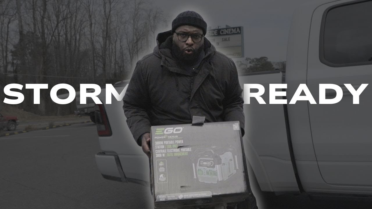 How We Prepped For A Winter Storm ❄️ ( Generator + Fuel Set Up)