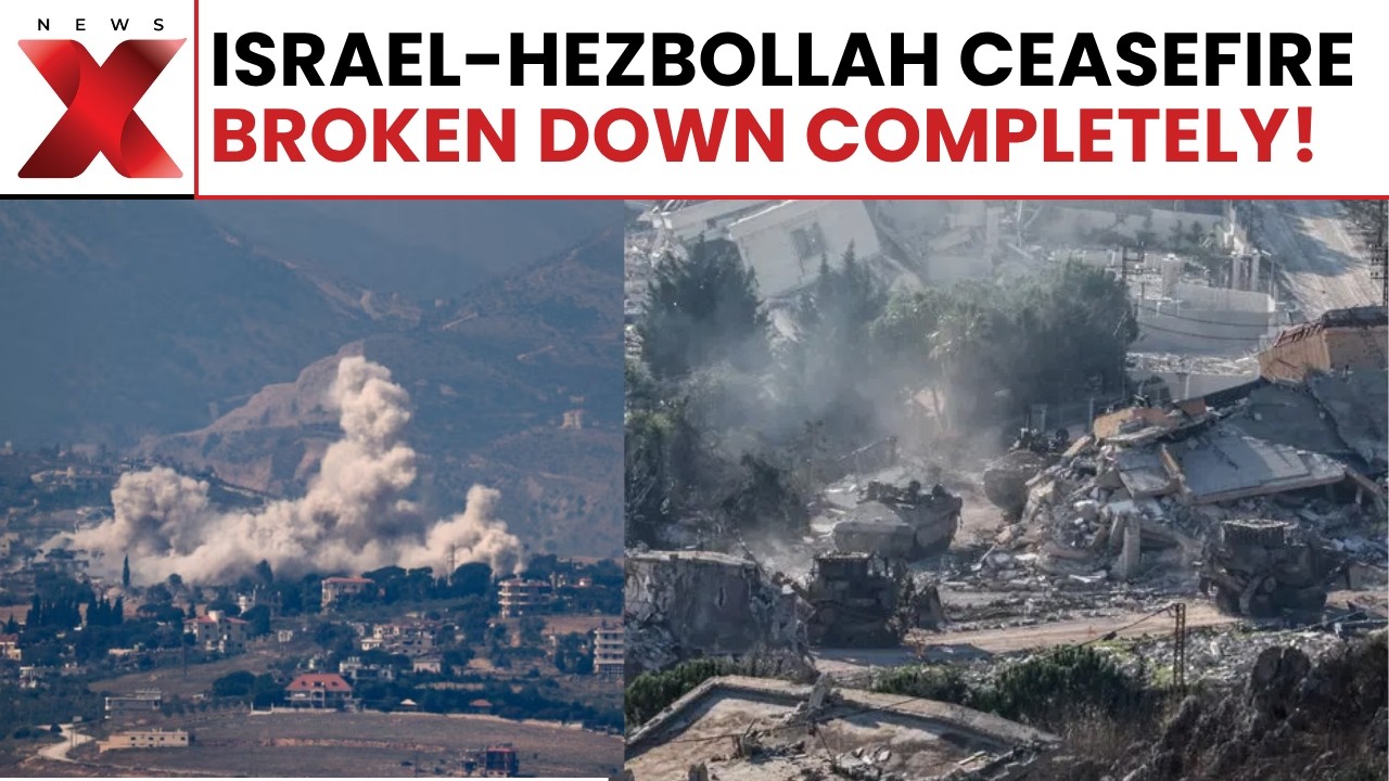 Projectiles Light Up Northern Israel As Smoke Rises Across Southern Lebanon | Israel-Lebanon War