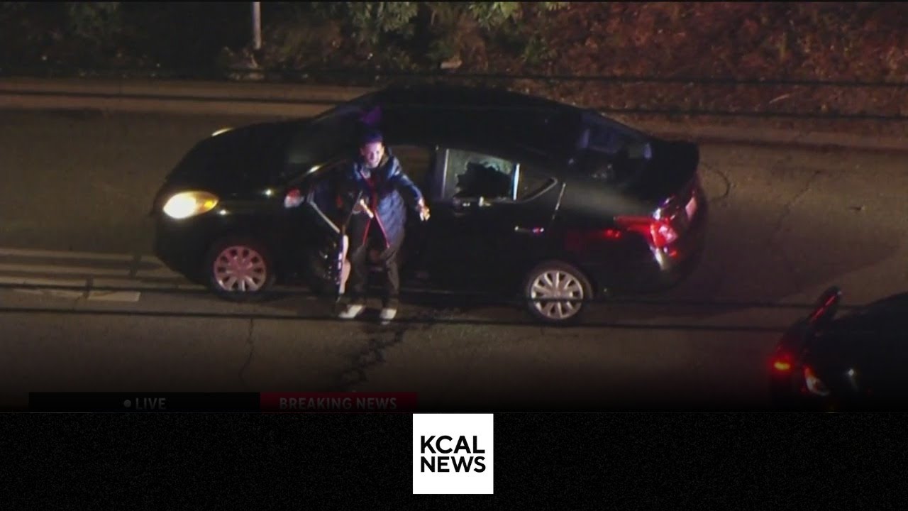 Nearly two-hour long chase ends with possible DUI suspect's arrest