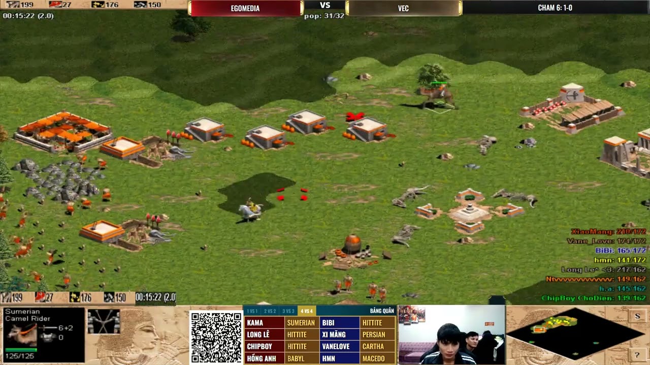EGO vs VEC | 44 Random 14/03/2024 | AOE