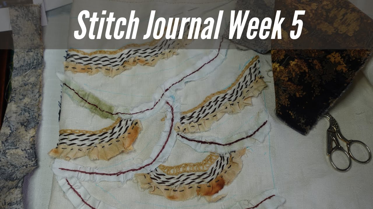 Chain Stitch, Stem Stitch and News of a 10,000 Subscriber Draw.