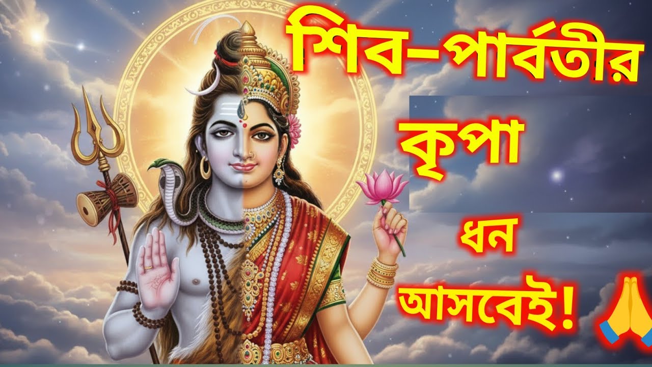 শিব পার্বতী ধন প্রাপ্তি মন্ত্র | কানে শুনলেই অর্থ ও সমৃদ্ধি বৃদ্ধি | Om Uma Maheshwarabhyam