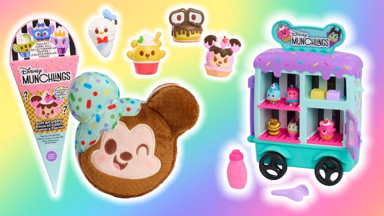 OPENING LOTS OF DISNEY MUNCHLINGS! Scented Food Plushies and Figures!