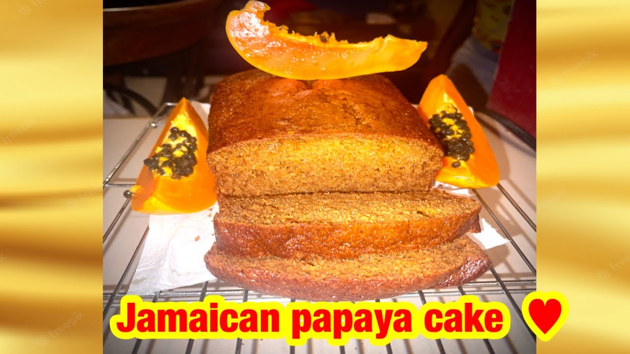 Jamaican papaya cake #papayacake #cakerecipe