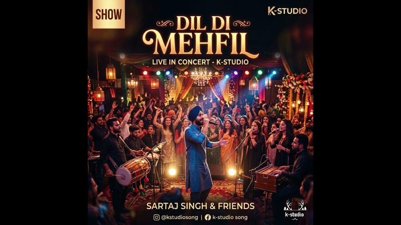 Dil Di Mehfil🌹❤️(Love Vibe) [  Love song ] Recorded by K-studio #lovesong #love #song #feel