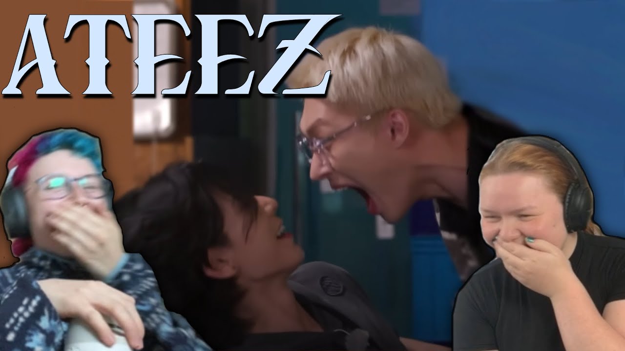 ATEEZ iconic and funny moments REACTION !!!