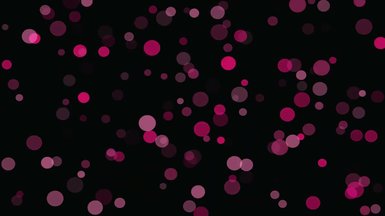 pink red random dots floating around - satisfying bokeh animation loop.mp4