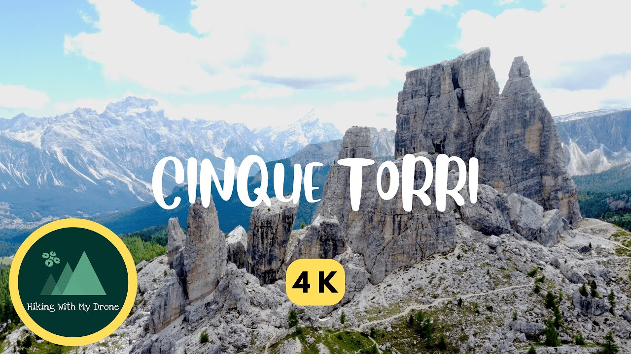 Cinque Torri - Dolomites Drone