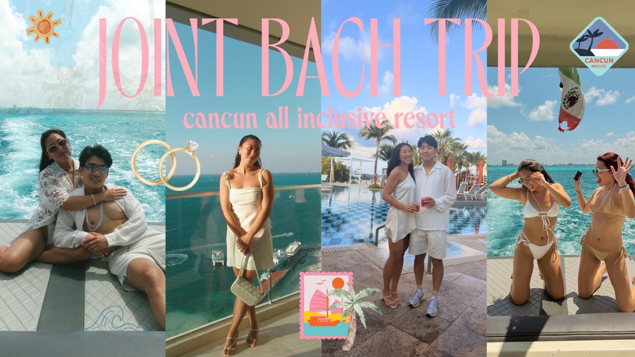 this is what a joint bachelor / bachelorette trip looks like 💍