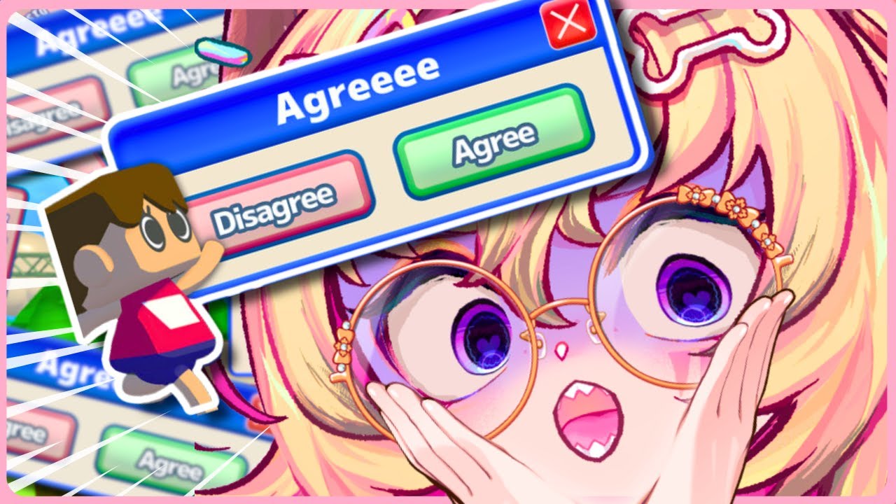 will she crashout?【Agree Game】
