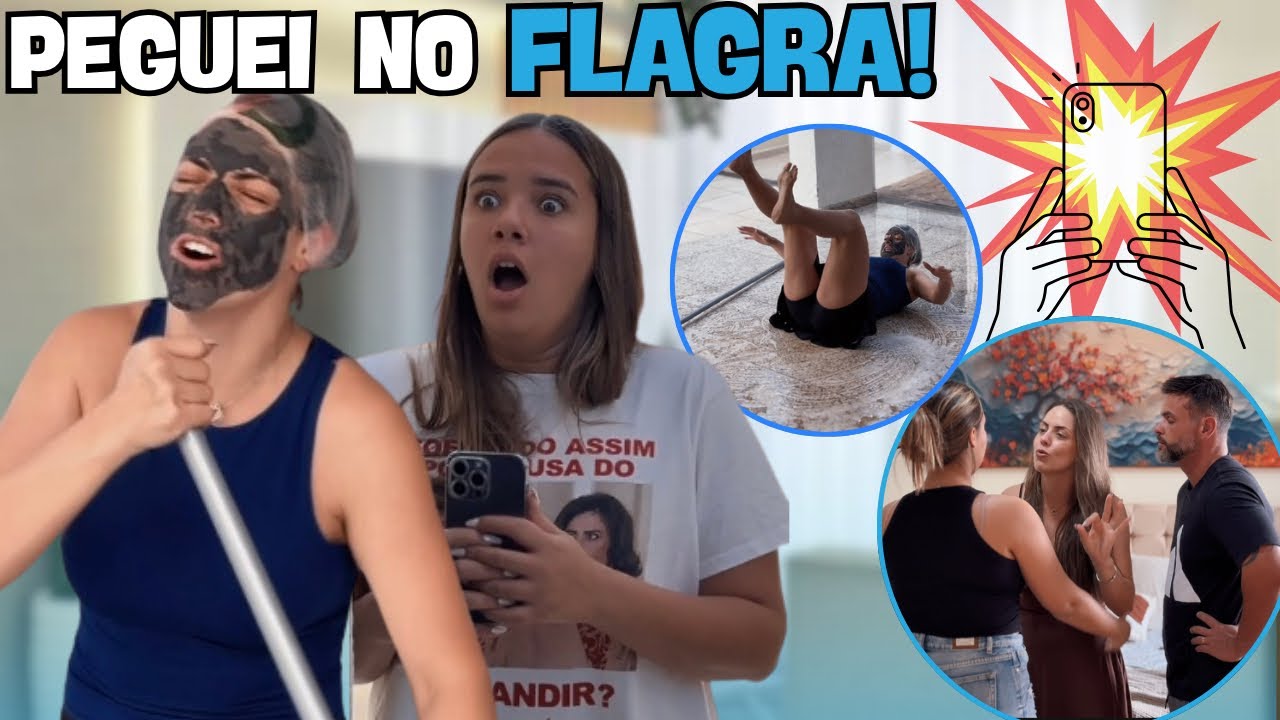 Filha grava a mãe escondida… e viraliza na internet 😂📱