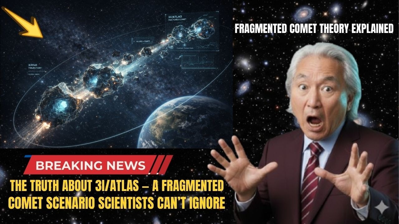 3I/ATLAS Explained: Why Scientists Think It May Be a Fragmented Comet | Michio Kaku