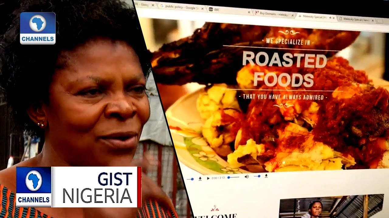Nigerian Woman Uses Social Media To Promote Roasted Plantain | Gist Nigeria