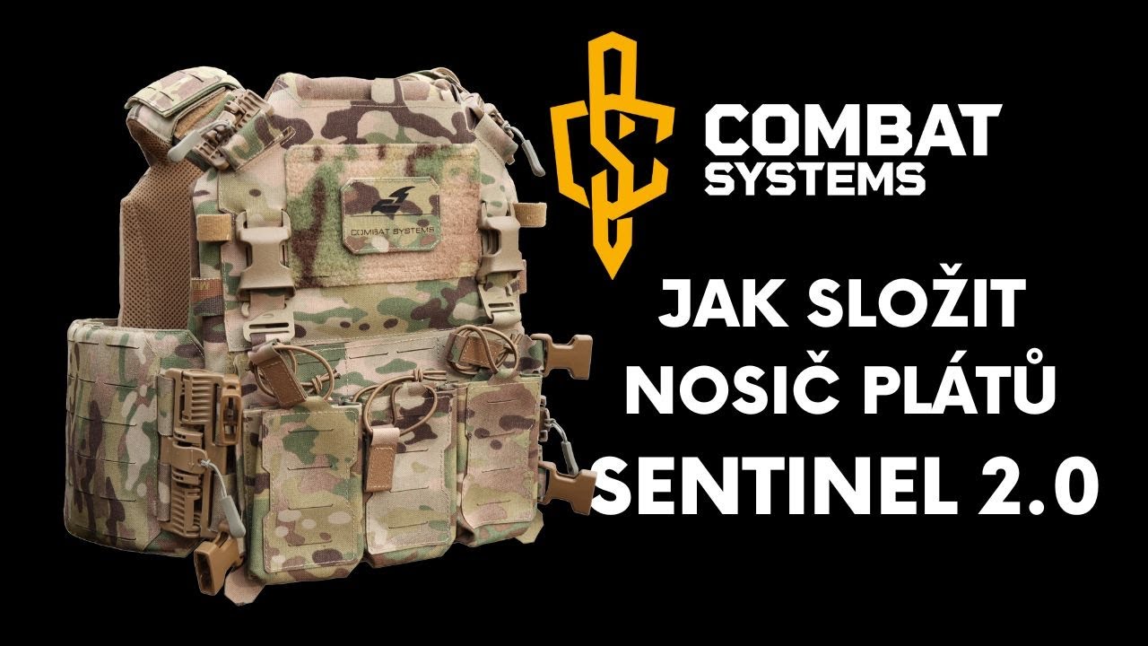 Jak sestavit Sentinel 2.0 a jak správně vkládat balistické vložky - |COMBAT SYSTEMS| CZ