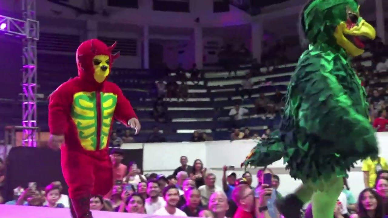 Kemonito & Tengu vs Kemalito & Perico Zacarias | Lucha de Micro estrellas | Arena Coliseo Acapulco.