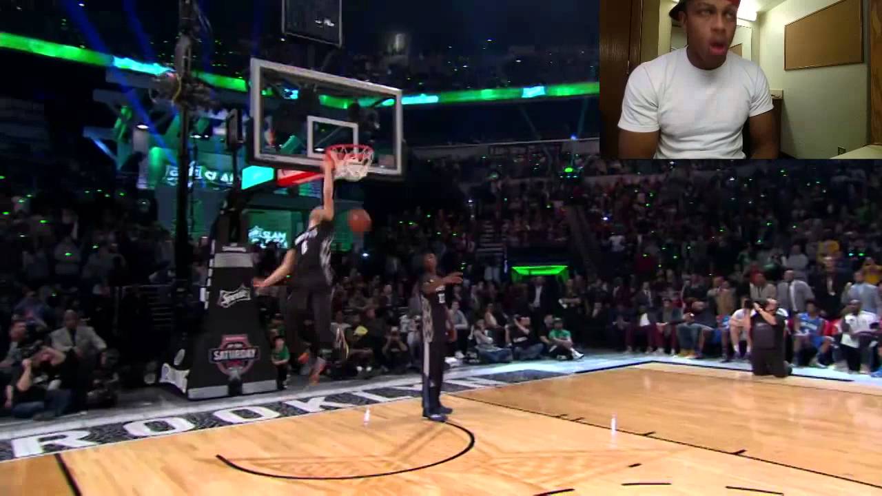 Zach Lavine's Dunk Reactions (Slam Dunk Contest)