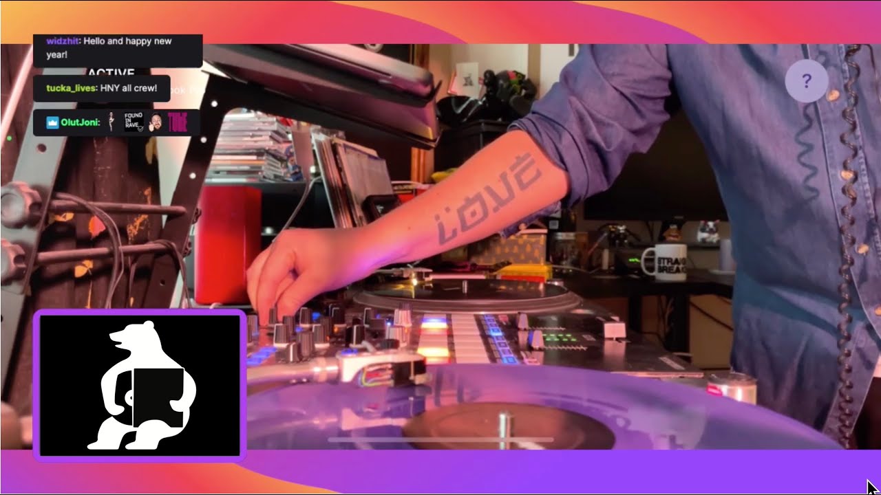 Fanu @ Twitch DJ set Jan 1, 2023 (DNB/jungle)