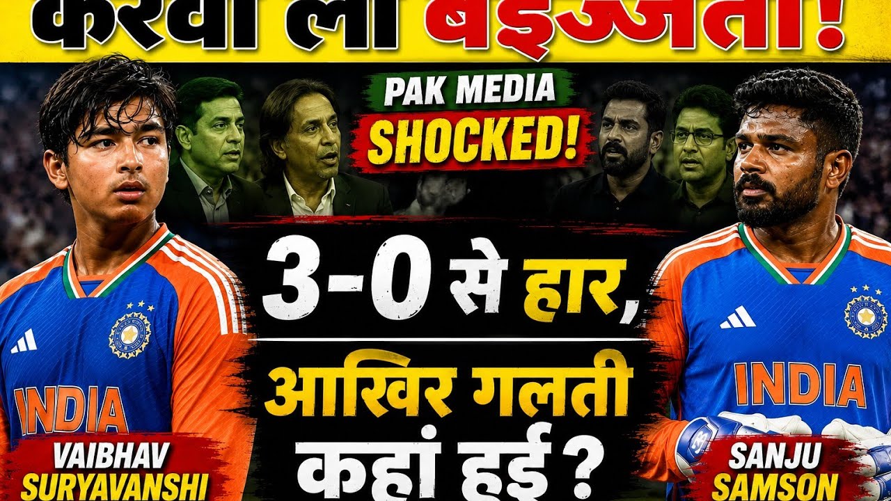 PAK Media Reacts to India 3-0 Series Loss 😱 | Why Did India Lose? | IND vs ENG #indvseng #pakmedia 