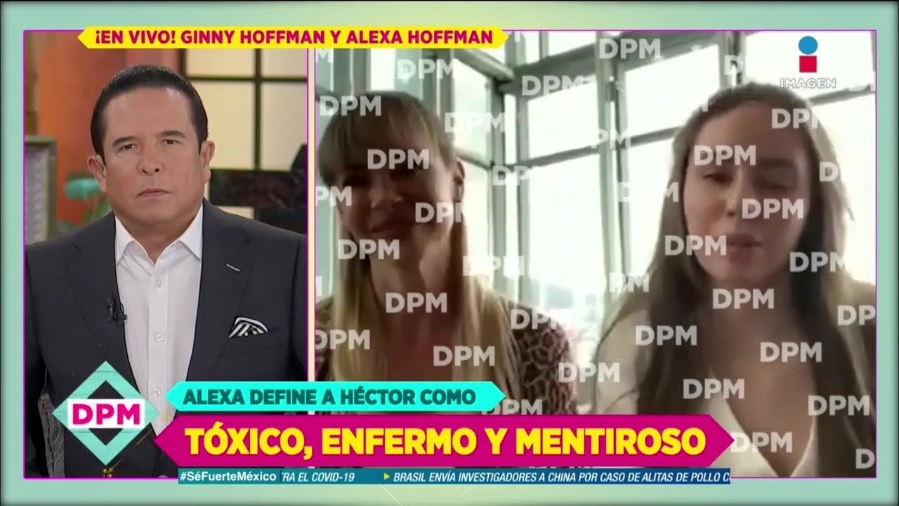 ¡Alexa Hoffman revela en vivo las conductas inapropiadas que su padre, Héctor Parra tuvo con ella!