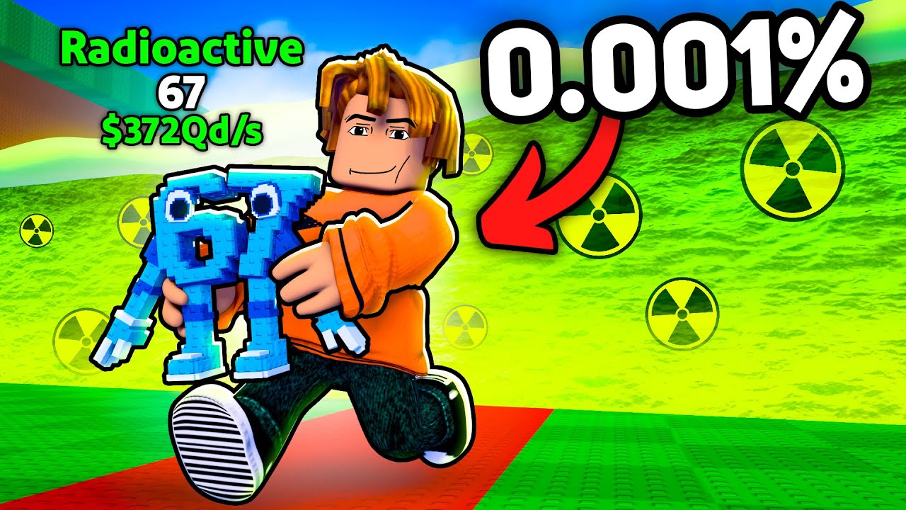 Я Спас ВСЕХ СЕКРЕТНЫХ РАДИОАКТИВНЫХ БРЕЙНРОТОВ! 😱 Escape Tsunami For Brainrots в Роблокс
