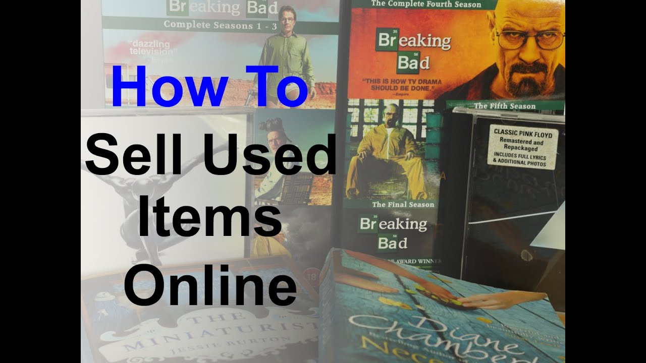 How To Sell Your Used Items Online