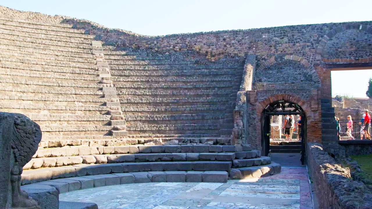 Pompeii - Full Walking Tour 3/5 - Forum - Teatro Grande - Odeon - Stabian Baths - Casa - Italia
