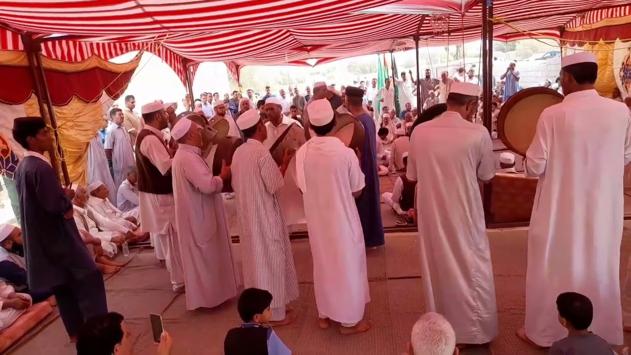 حضرة ليبية في مزار سيدي سالم زواي الجراره تراث ليبي الجزء الأول