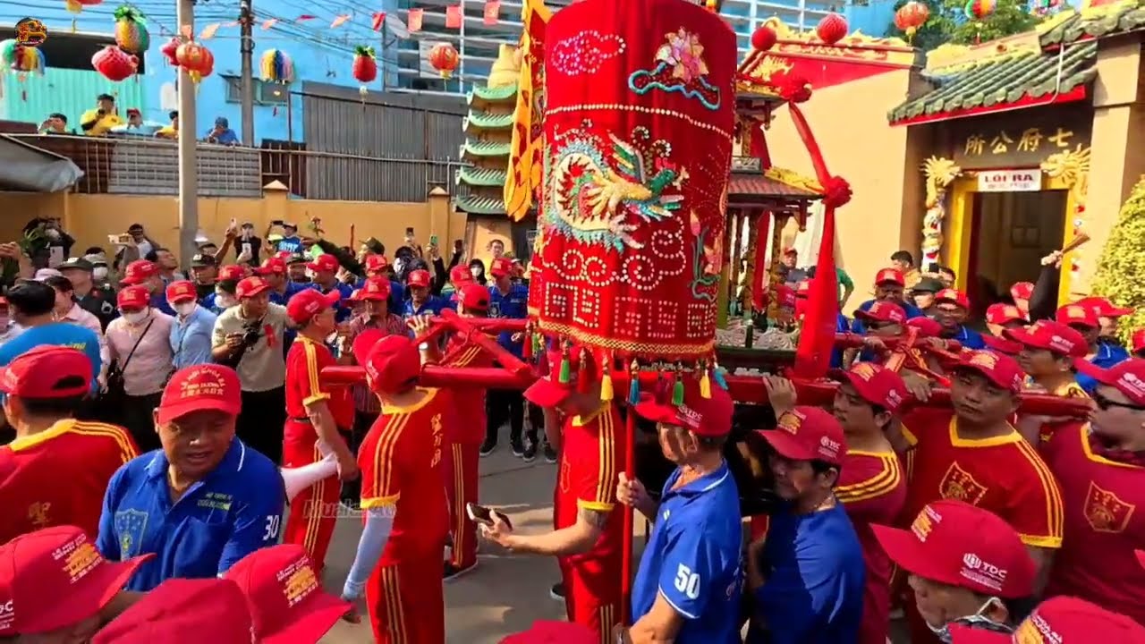 2026年 胡志明市 土龙木坊 天后圣母庙 巡游活动