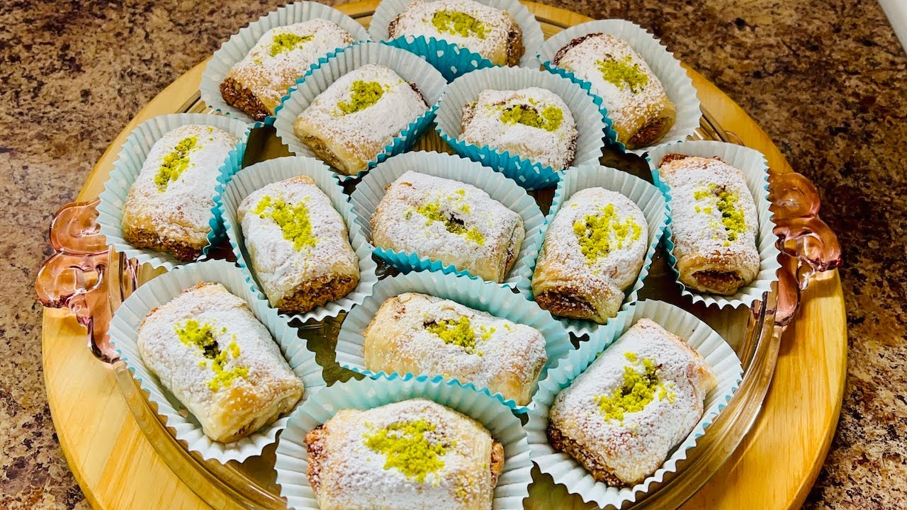 How to Make Pecan Pastry Cookies/طرز تهیه. کلچه مغزدار