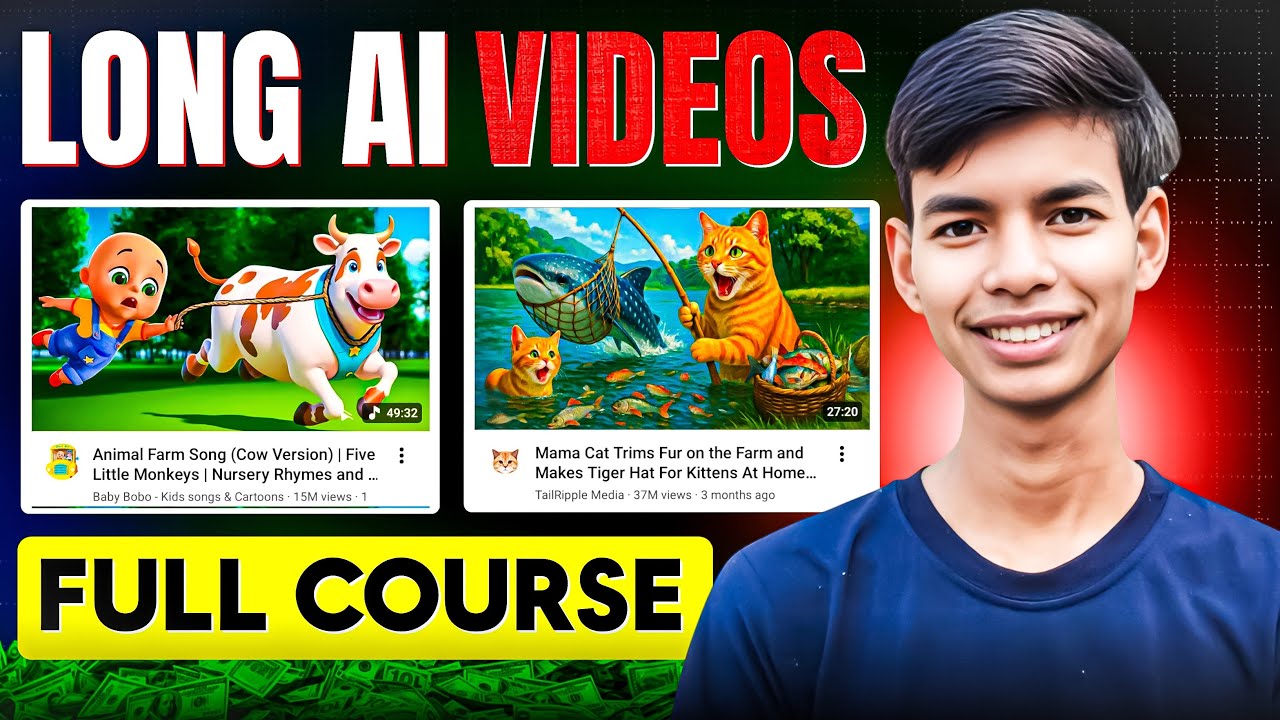 AI Long Video Masterclass | Make Viral AI Long Videos on YouTube | 2025 - 2026 | Tech Panchu