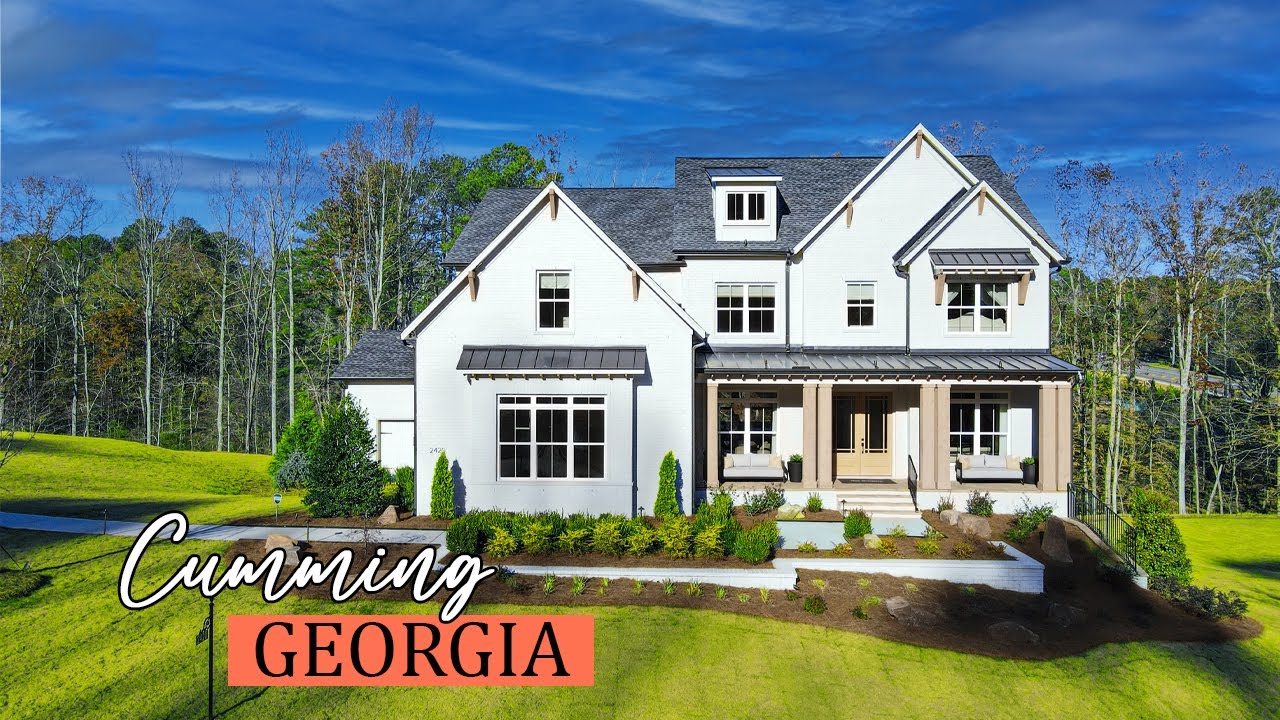 TOUR: $1.1M Luxury Model Home with FINISHED BASEMENT | Cumming, GA (NE of Atlanta)