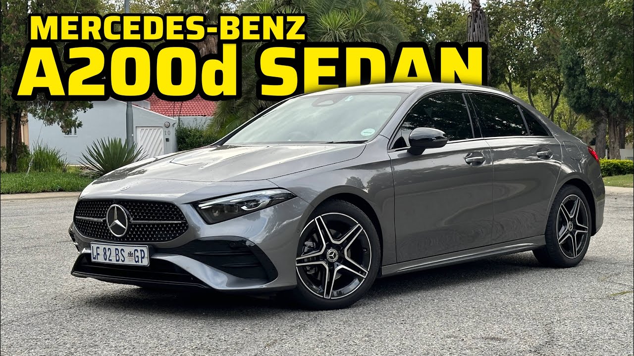 Обзор седана Mercedes-Benz A200d | Этот мини-автомобиль C-класса отличается превосходным расходом...