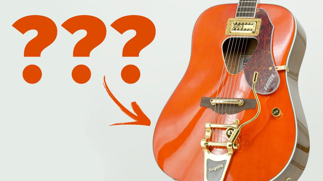 C'est une guitare ACOUSTIQUE ou ÉLECTRIQUE?? 🤔