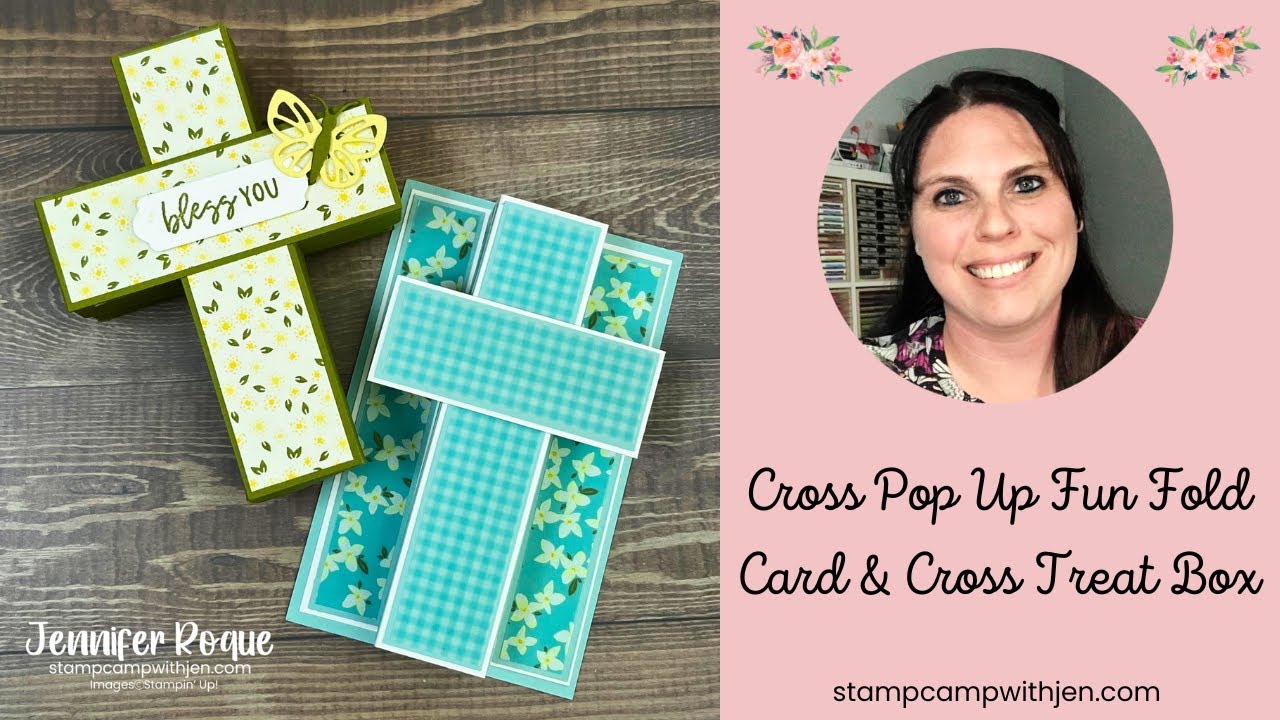 Cross Pop Up Fun Fold Card & Cross Treat Box