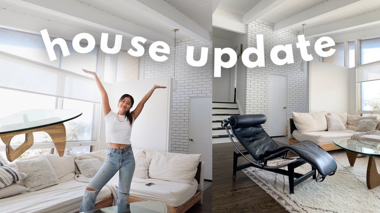 EXCITING HOUSE UPDATES ... new furniture, home gym & our next reno project!!