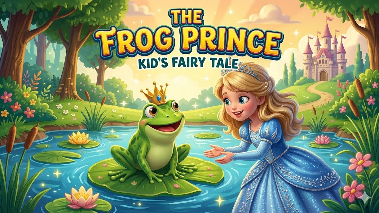The Frog Prince! 🐸✨ ClassicFairy Tale for kids