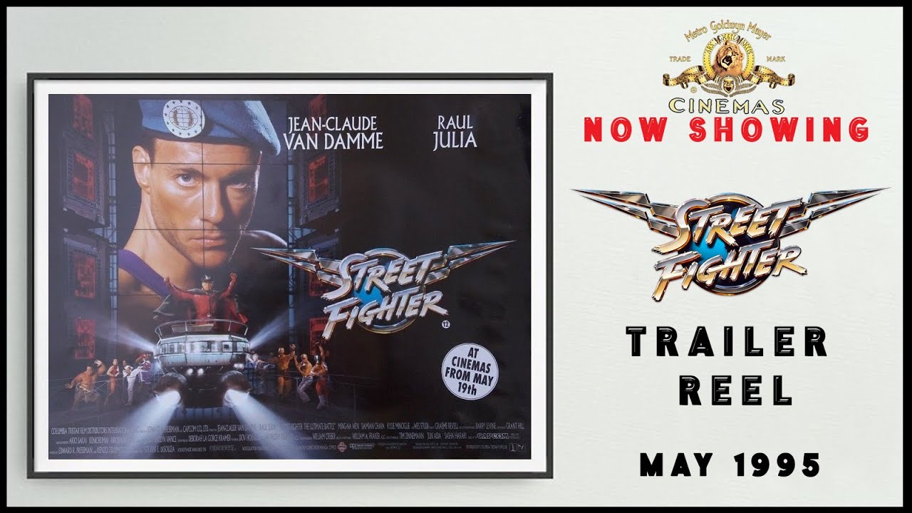 STREET FIGHTER (May 1995 MGM Cinema Trailer Reel) -- Home Cinema
