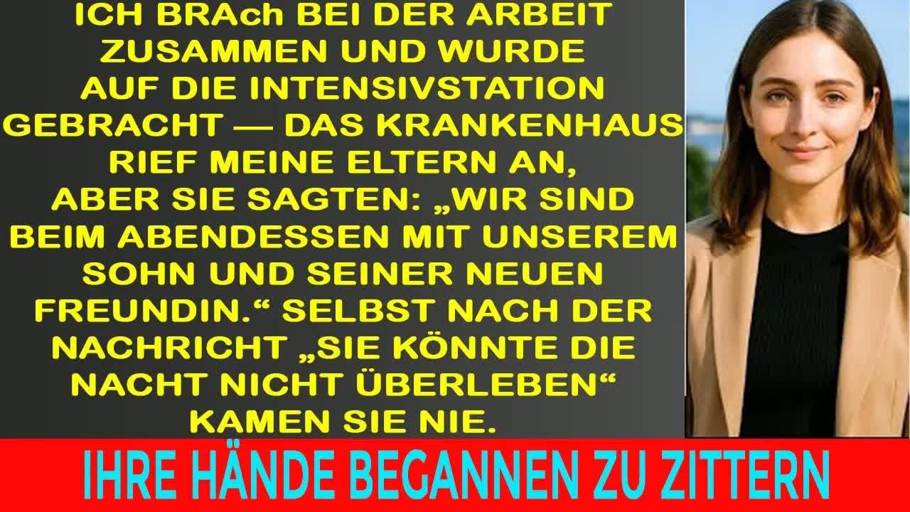Meine Eltern wählten das Abendessen mit der Freundin meines Bruders dann hinterließ ich einen Br