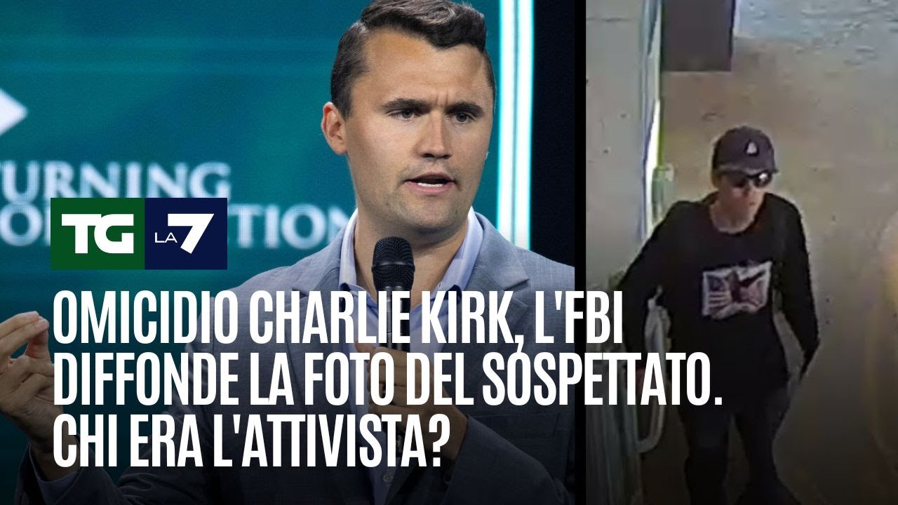 Omicidio Charlie Kirk, l'Fbi diffonde la foto del sospettato. Chi era l'attivista?