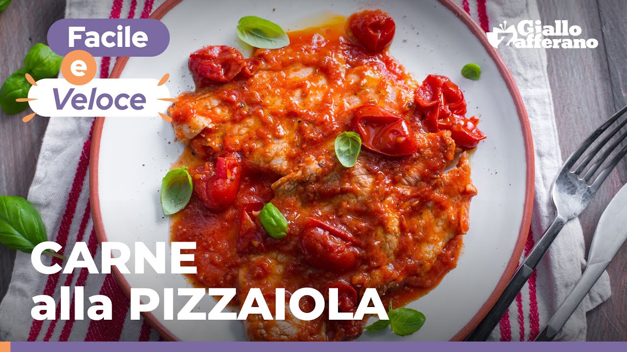 CARNE ALLA PIZZAIOLA: un CLASSICO della CUCINA MEDITERRANEA🍅😍