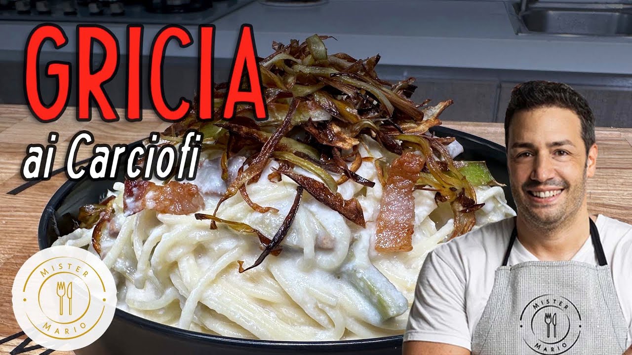 Gricia con i Carciofi | Ricetta tradizionale rivisitata