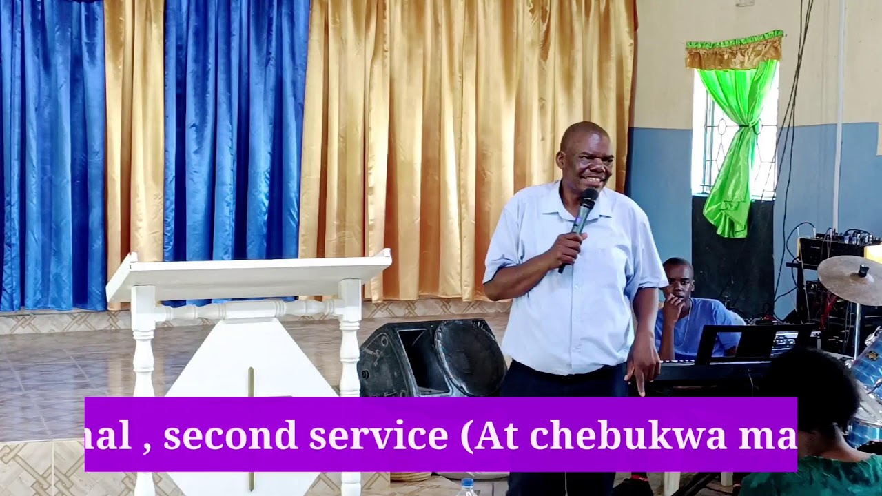 The Throne of Grace, second service March 8th 2026 # By Bishop Daniel Makecho 