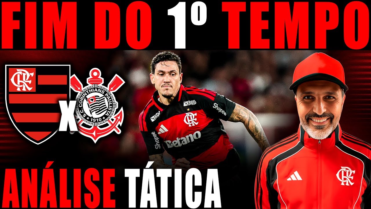 ANÁLISE DO INTERVALO FLAMENGO 0X1 CORINTHIANS AO VIVO! SUPERCOPA DO BRASIL 2026!