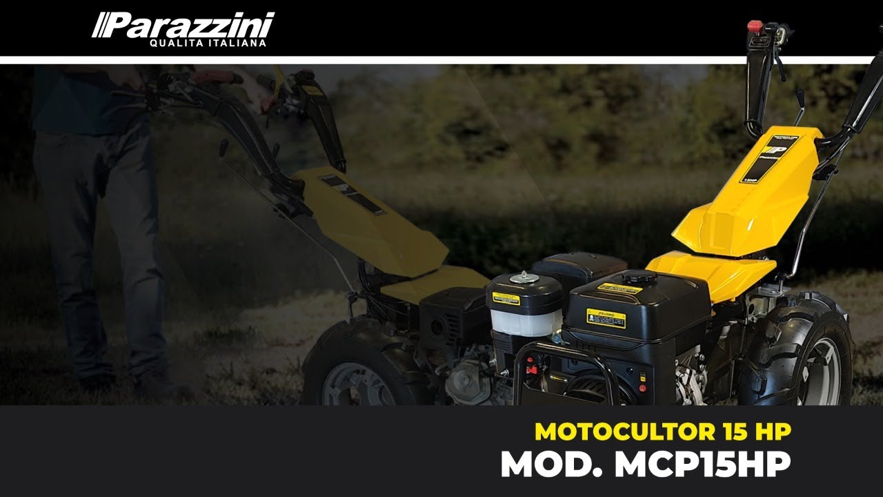 MOTOCULTOR PARAZZINI 15 HP