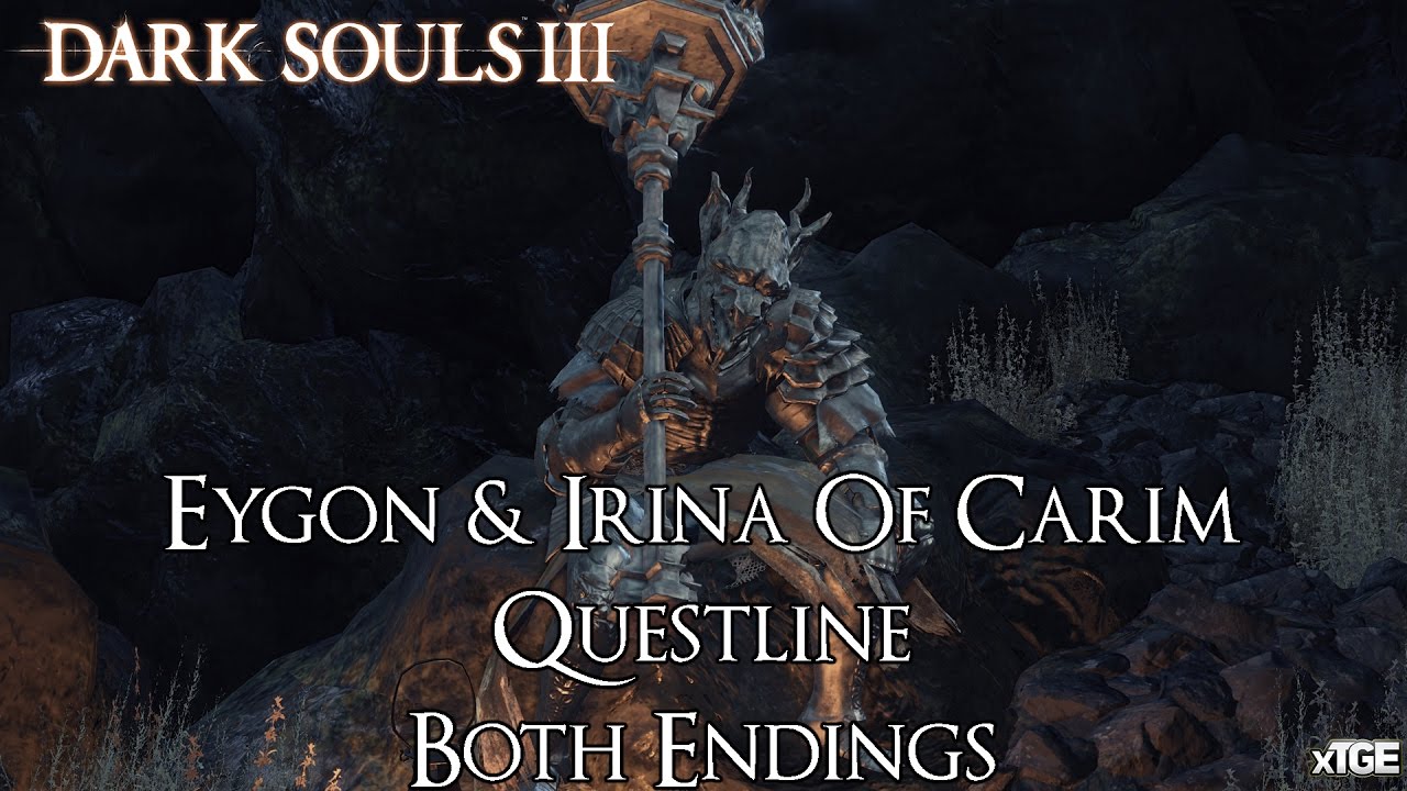 Dark Souls 3 - Irina And Eygon Of Carim Questline [Good & Bad Ending]