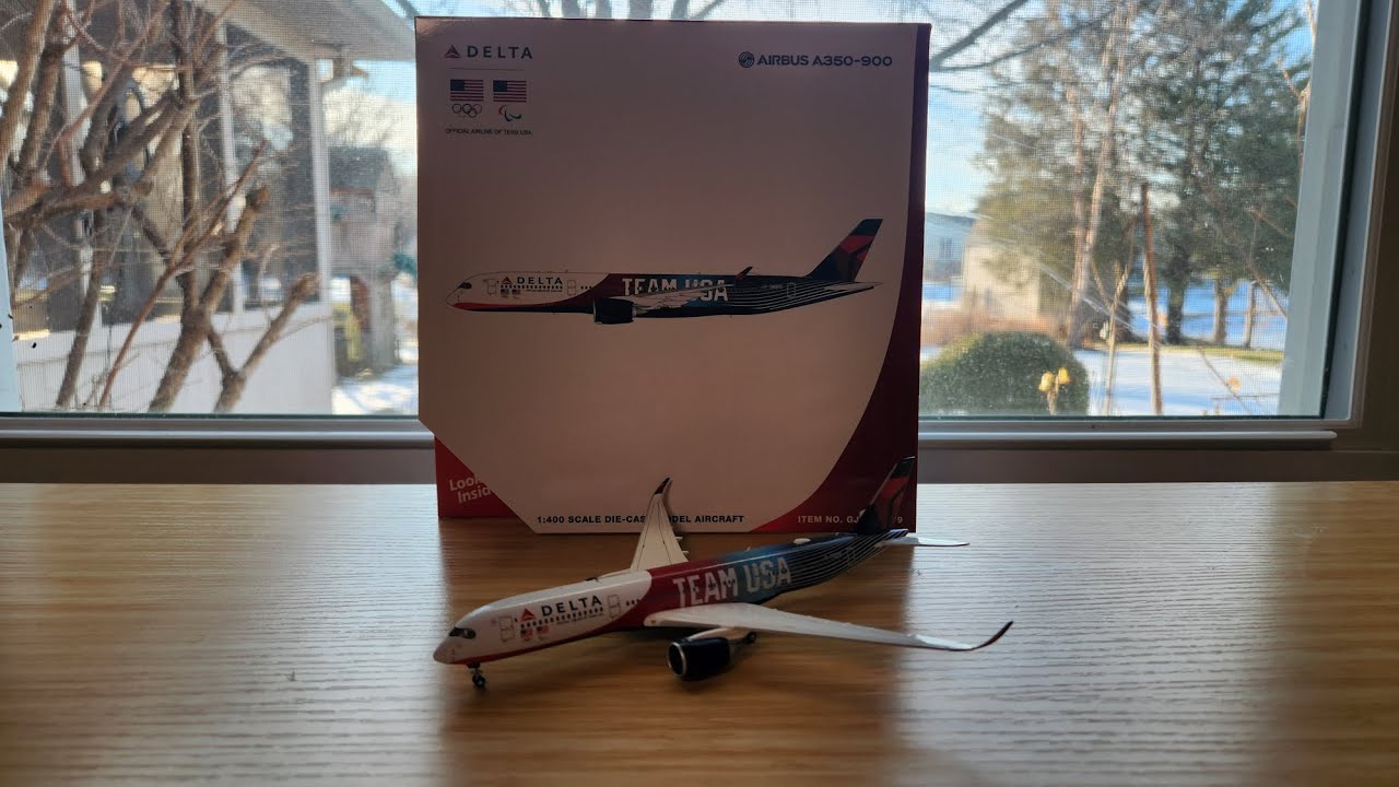 Delta Team USA A350 Gemini Jet Unboxing