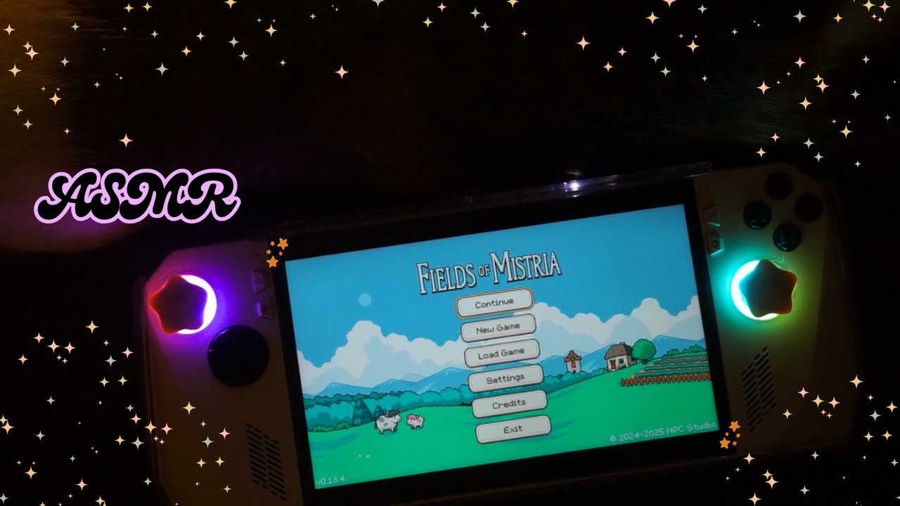 🖤ASMR ESPAÑOL | 🔮Gameplay FIELDS OF MISTRIA ☆ (Os enseño mi juego favorito!!) ⠁⭒*.✩.*⭒⠁